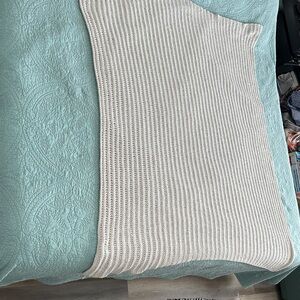 Threshold Ivory Knitted Throw Blanket